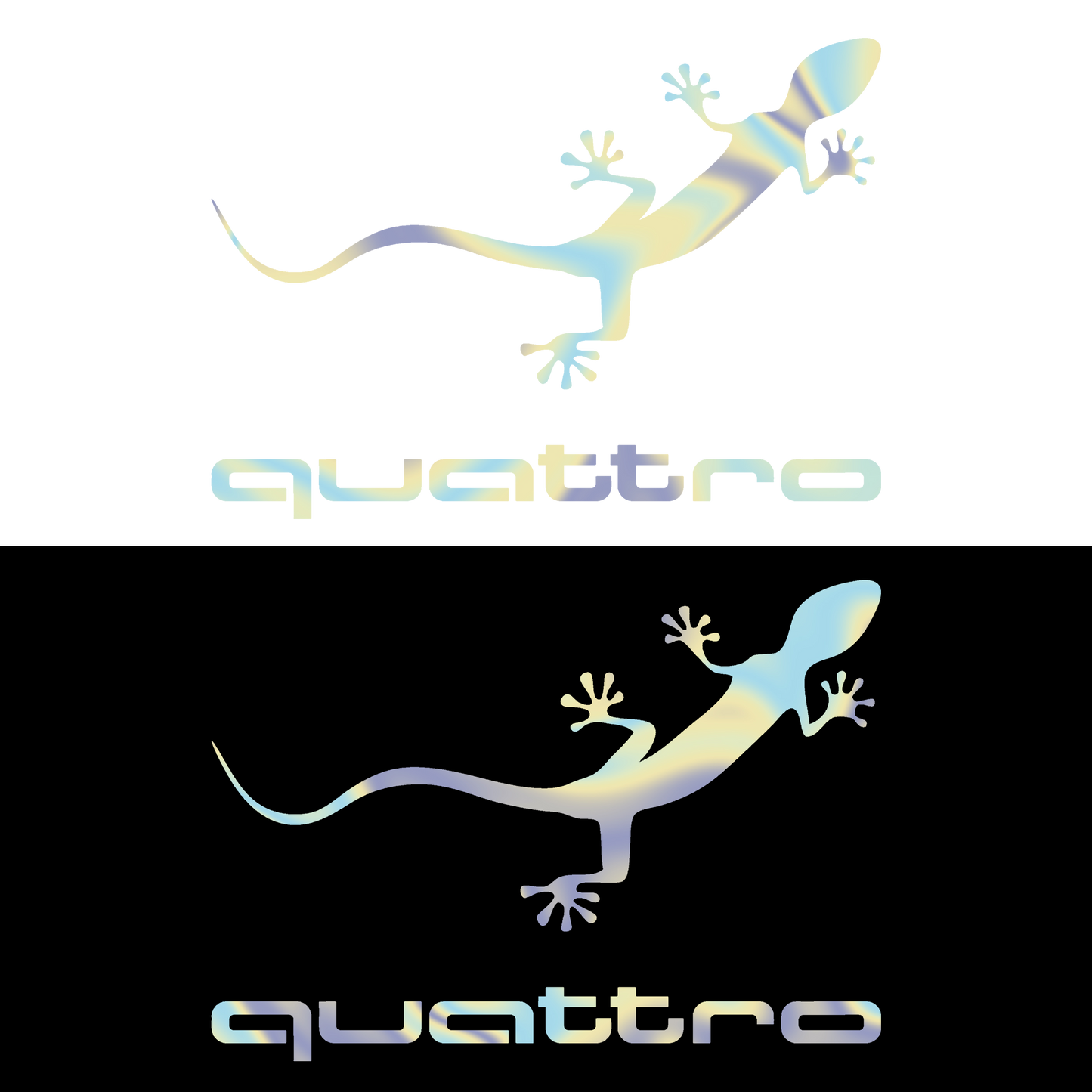 Sticker - AUDI QUATTRO 2
