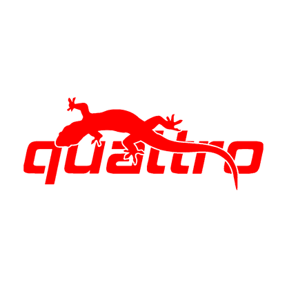 Sticker - AUDI QUATTRO 4