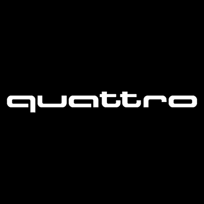 Sticker - AUDI QUATTRO TEXT