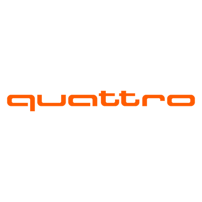 Sticker - AUDI QUATTRO TEXT