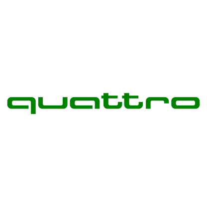 Sticker - AUDI QUATTRO TEXT