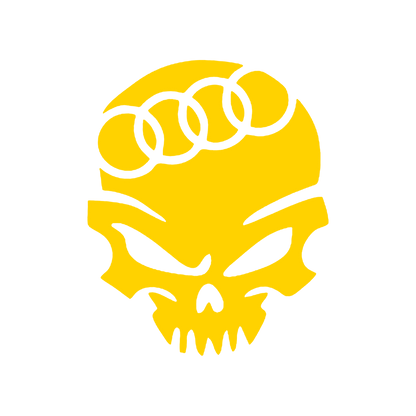 Sticker - AUDI SKULL