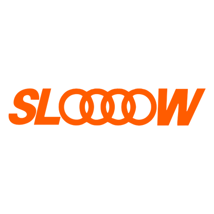 Sticker - AUDI SLOOOOW