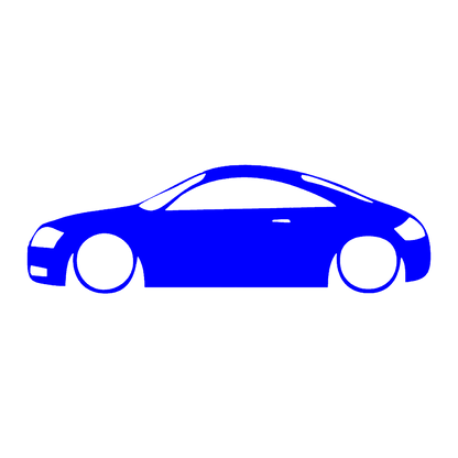 Sticker - SILUETA AUDI TT
