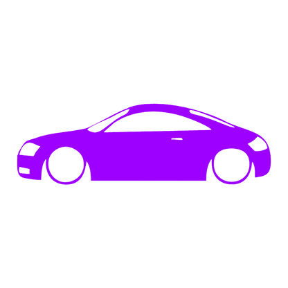 Sticker - SILUETA AUDI TT