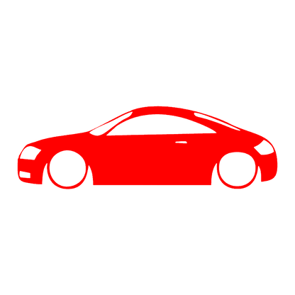 Sticker - SILUETA AUDI TT