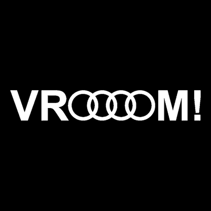 Sticker - AUDI VROOOOM