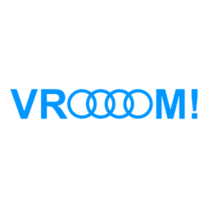 Sticker - AUDI VROOOOM