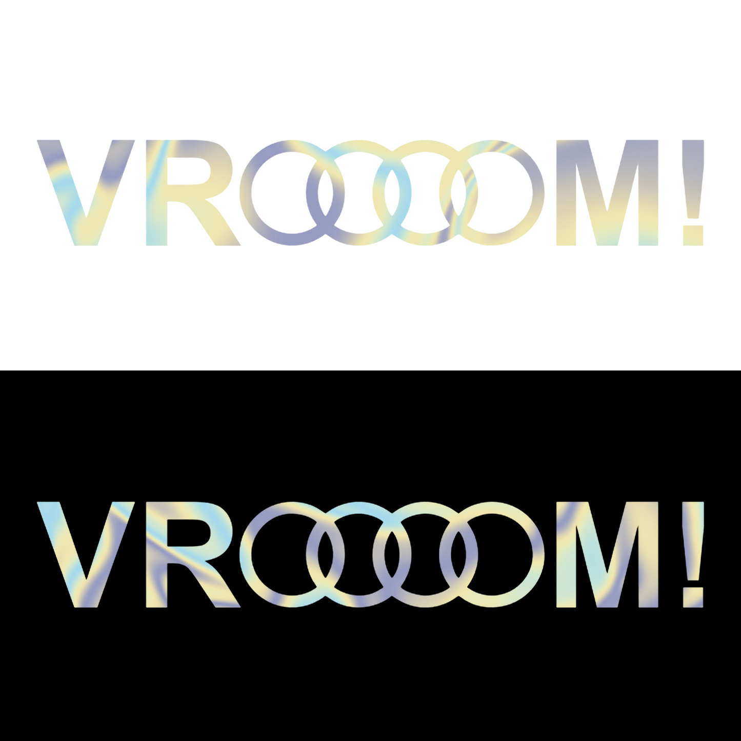 Sticker - AUDI VROOOOM