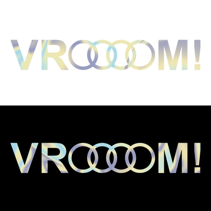 Sticker - AUDI VROOOOM