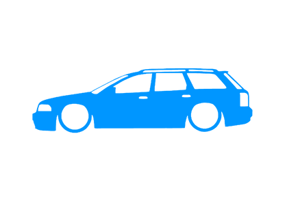 Sticker - SILUETA AUDI A4 B5