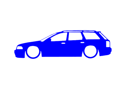 Sticker - SILUETA AUDI A4 B5