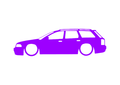 Sticker - SILUETA AUDI A4 B5