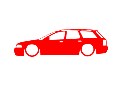 Sticker - SILUETA AUDI A4 B5