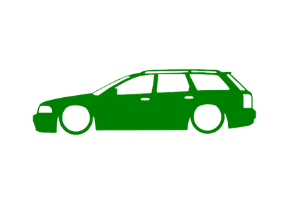 Sticker - SILUETA AUDI A4 B5