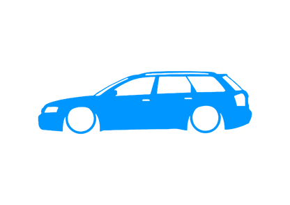 Sticker - SILUETA AUDI A4 B6 AVANT