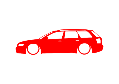 Sticker - SILUETA AUDI A4 B6 AVANT