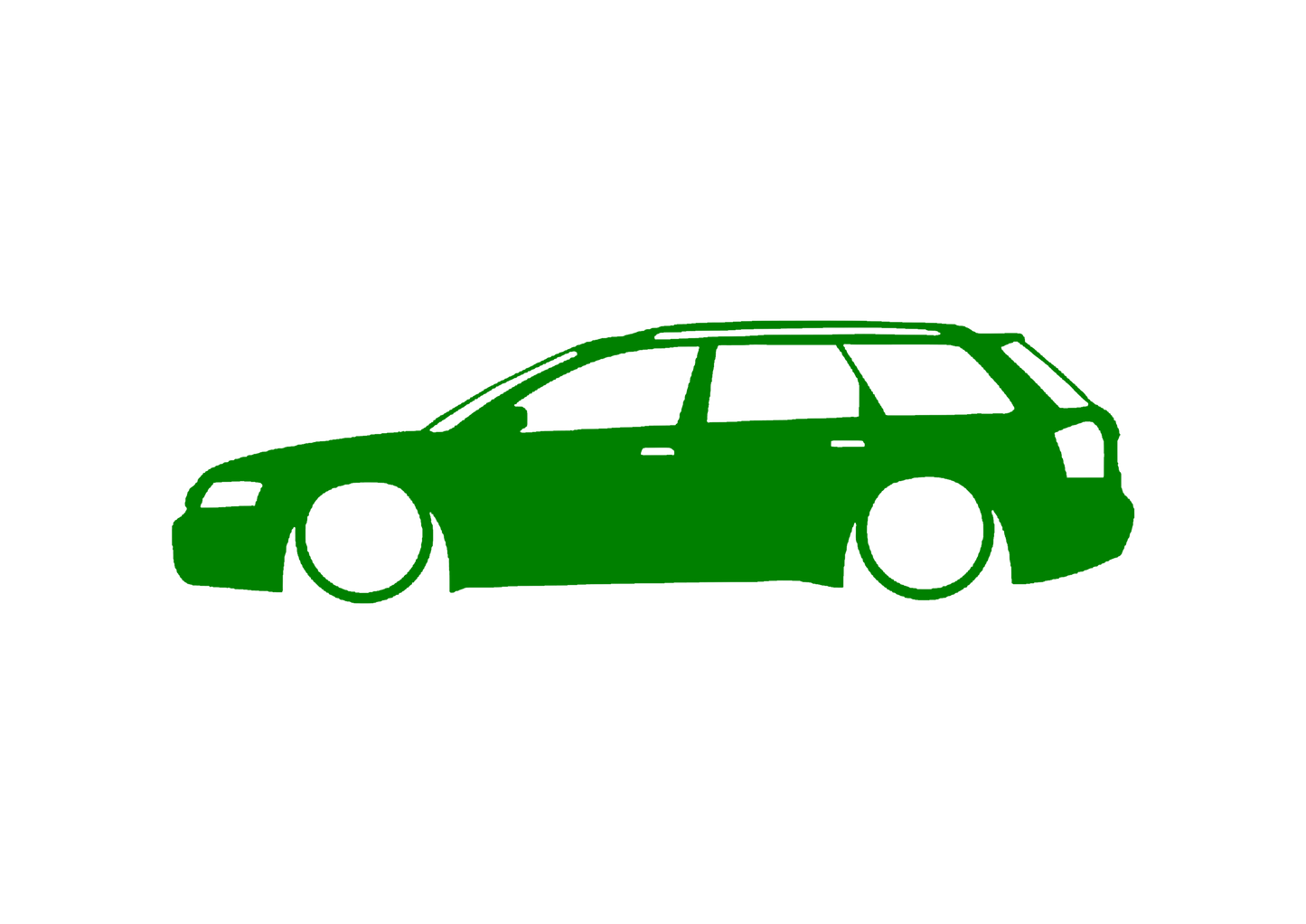 Sticker - SILUETA AUDI A4 B6 AVANT