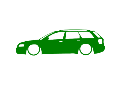 Sticker - SILUETA AUDI A4 B6 AVANT