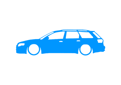 Sticker - SILUETA AUDI A4 B7 AVANT