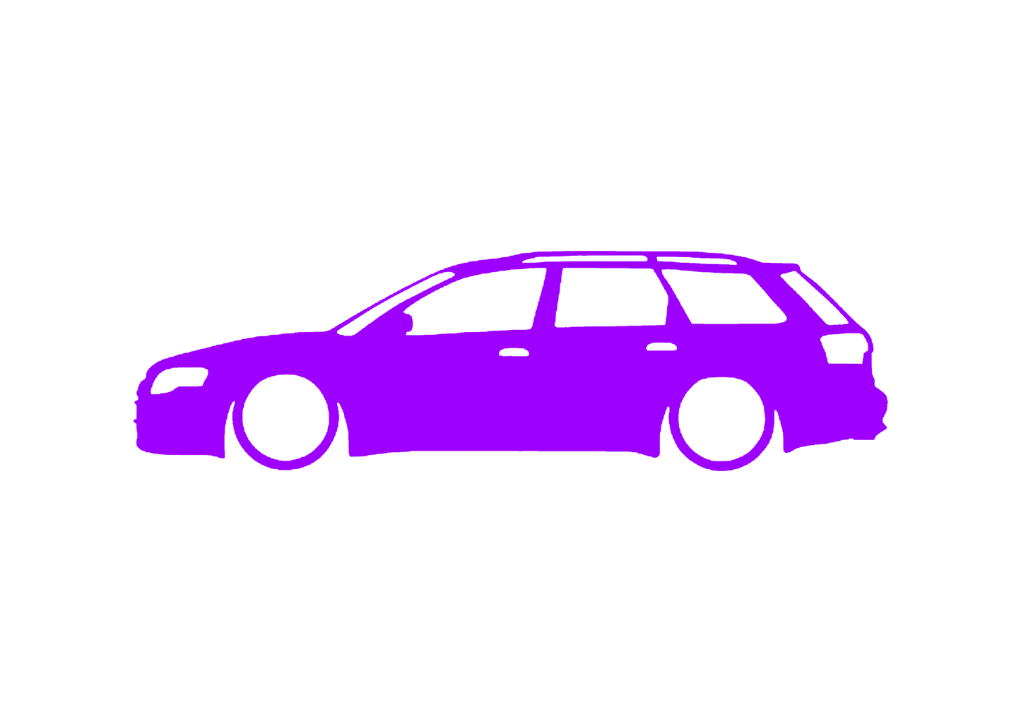 Sticker - SILUETA AUDI A4 B7 AVANT