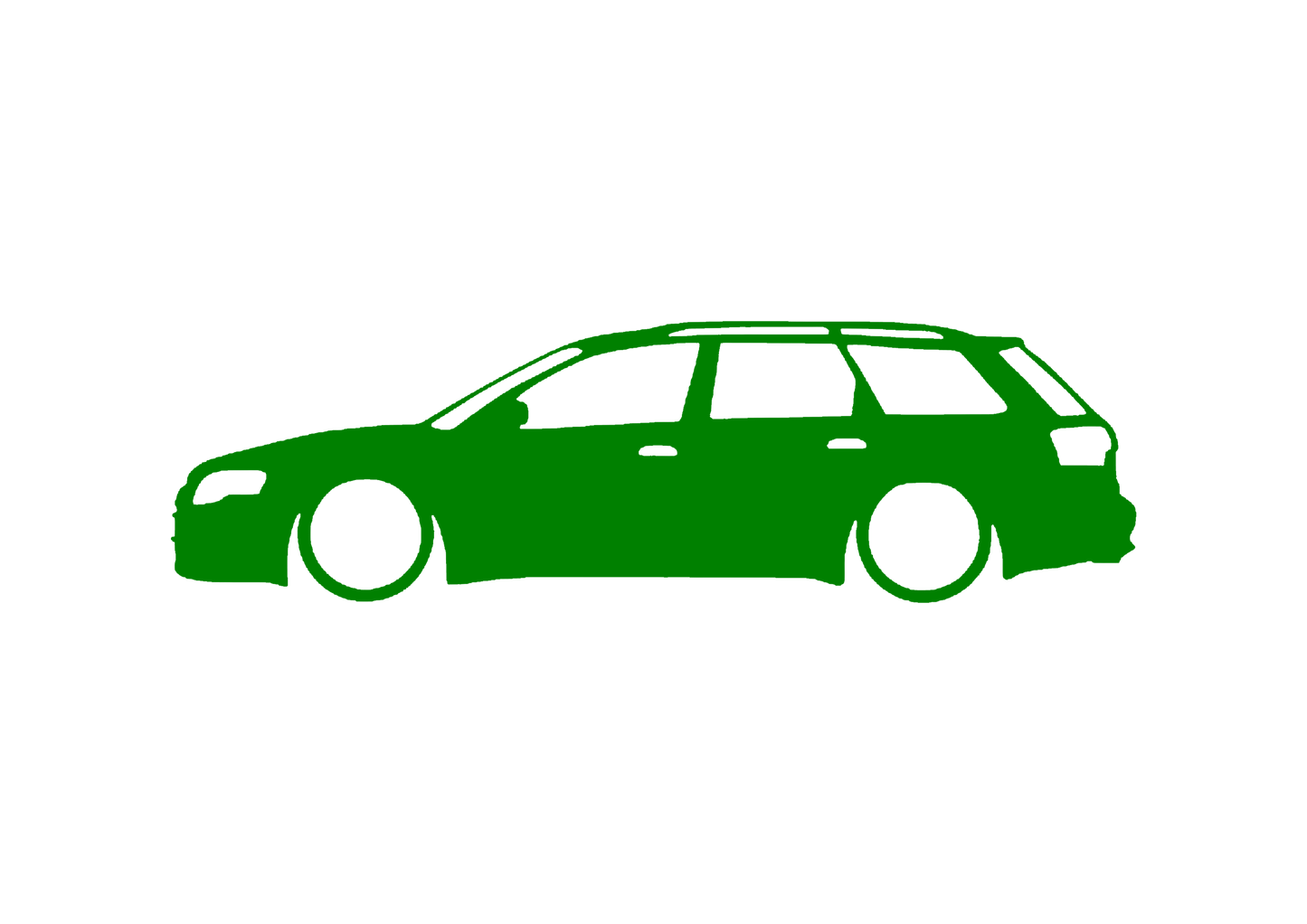 Sticker - SILUETA AUDI A4 B7 AVANT