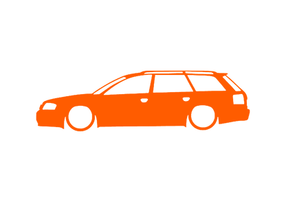 Sticker - SILUETA AUDI A6 C5 AVANT