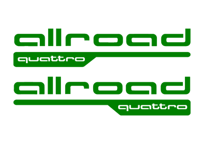 Sticker Set - X2 AUDI ALLROAD QUATTRO