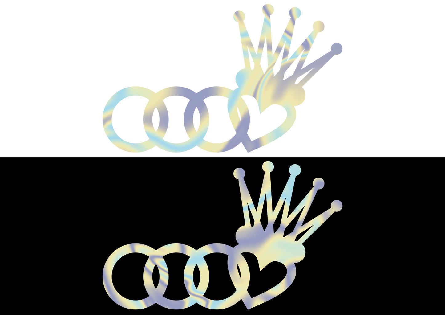 Sticker - AUDI CROWN 2