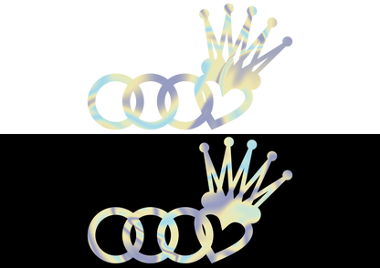 Sticker - AUDI CROWN 2