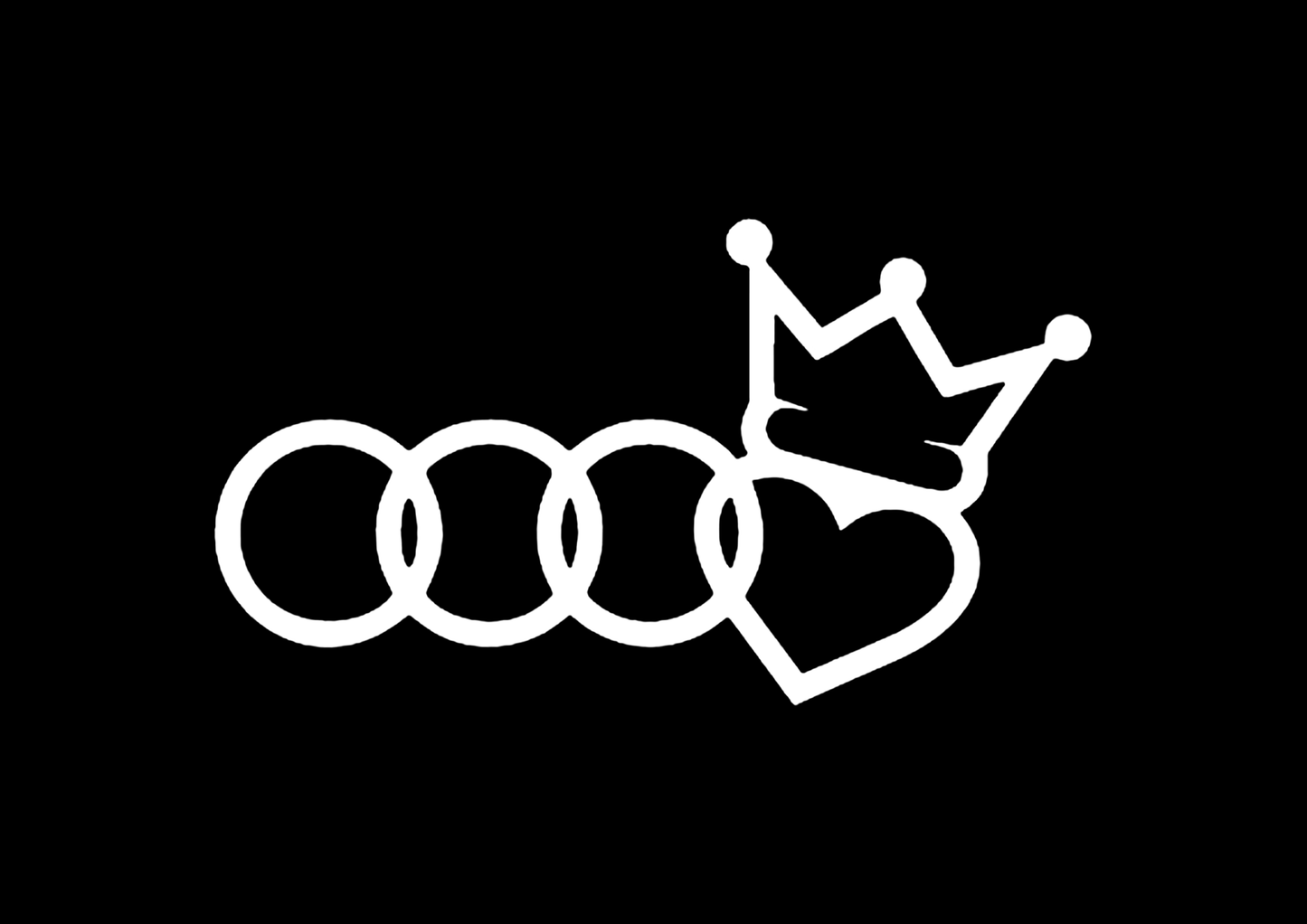 Sticker - AUDI CROWN 3