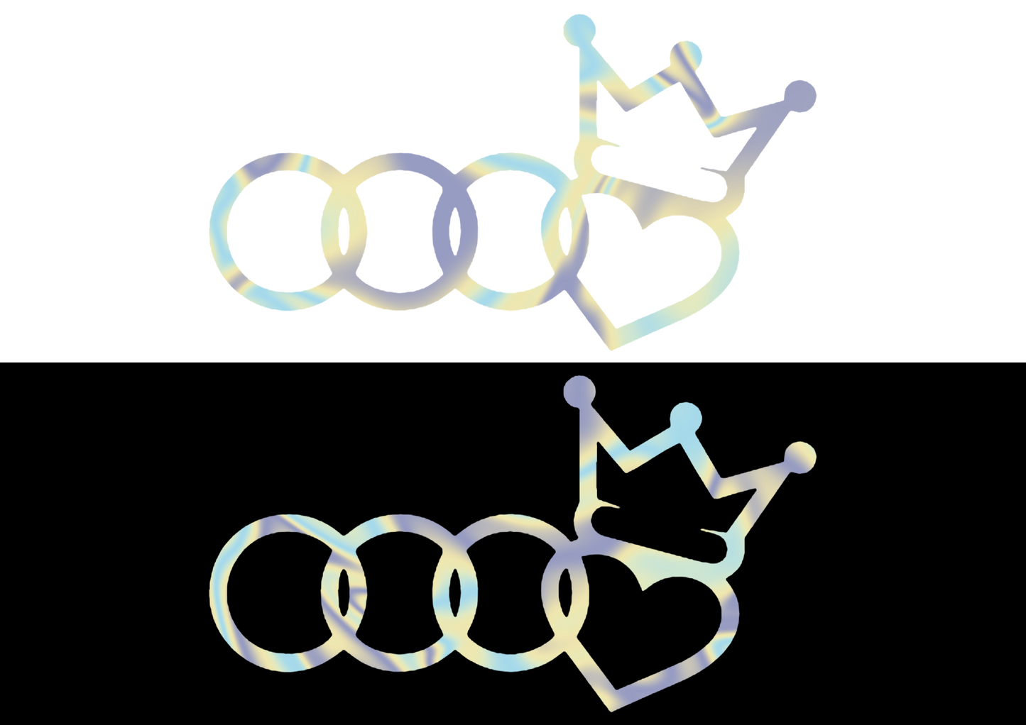Sticker - AUDI CROWN 3