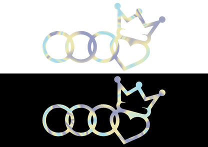Sticker - AUDI CROWN 3