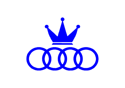 Sticker - AUDI CROWN 4