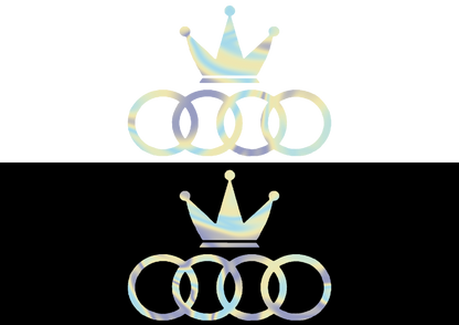 Sticker - AUDI CROWN 4