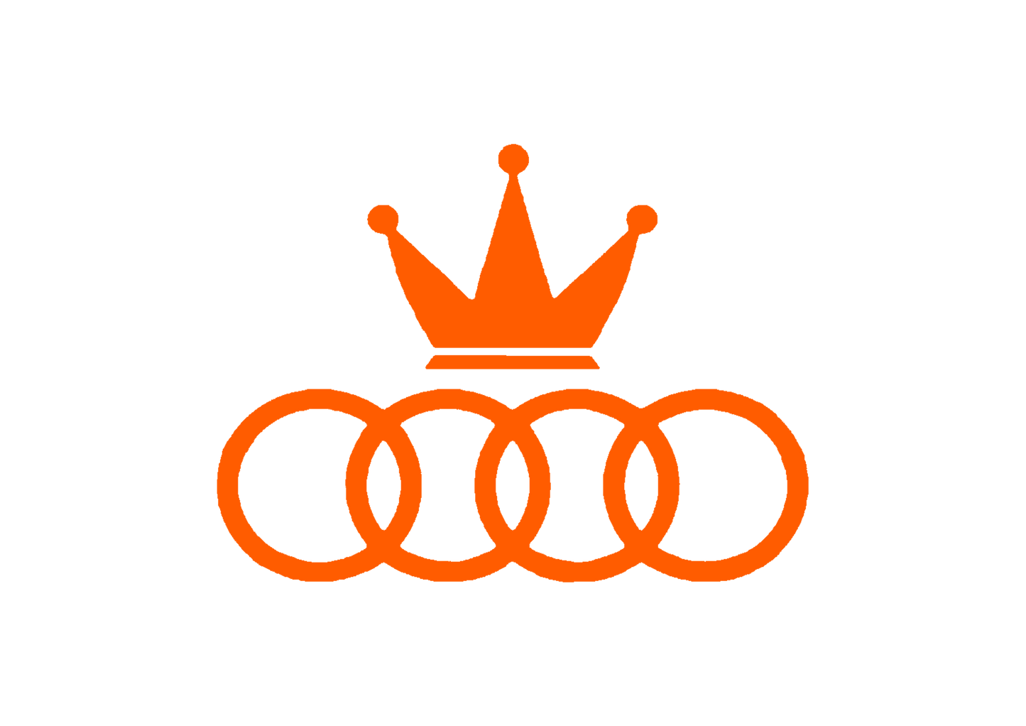 Sticker - AUDI CROWN 4