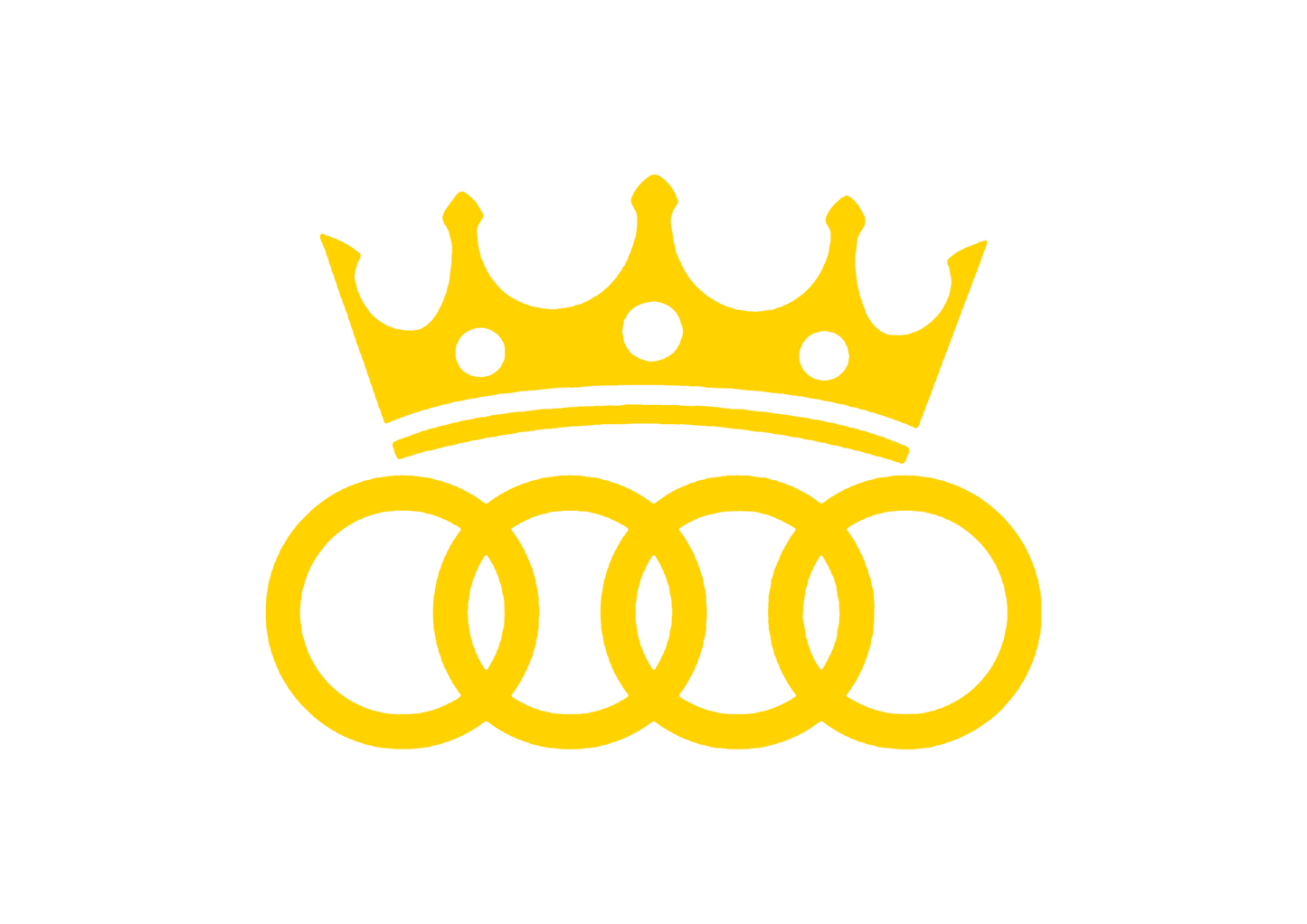 Sticker - AUDI CROWN