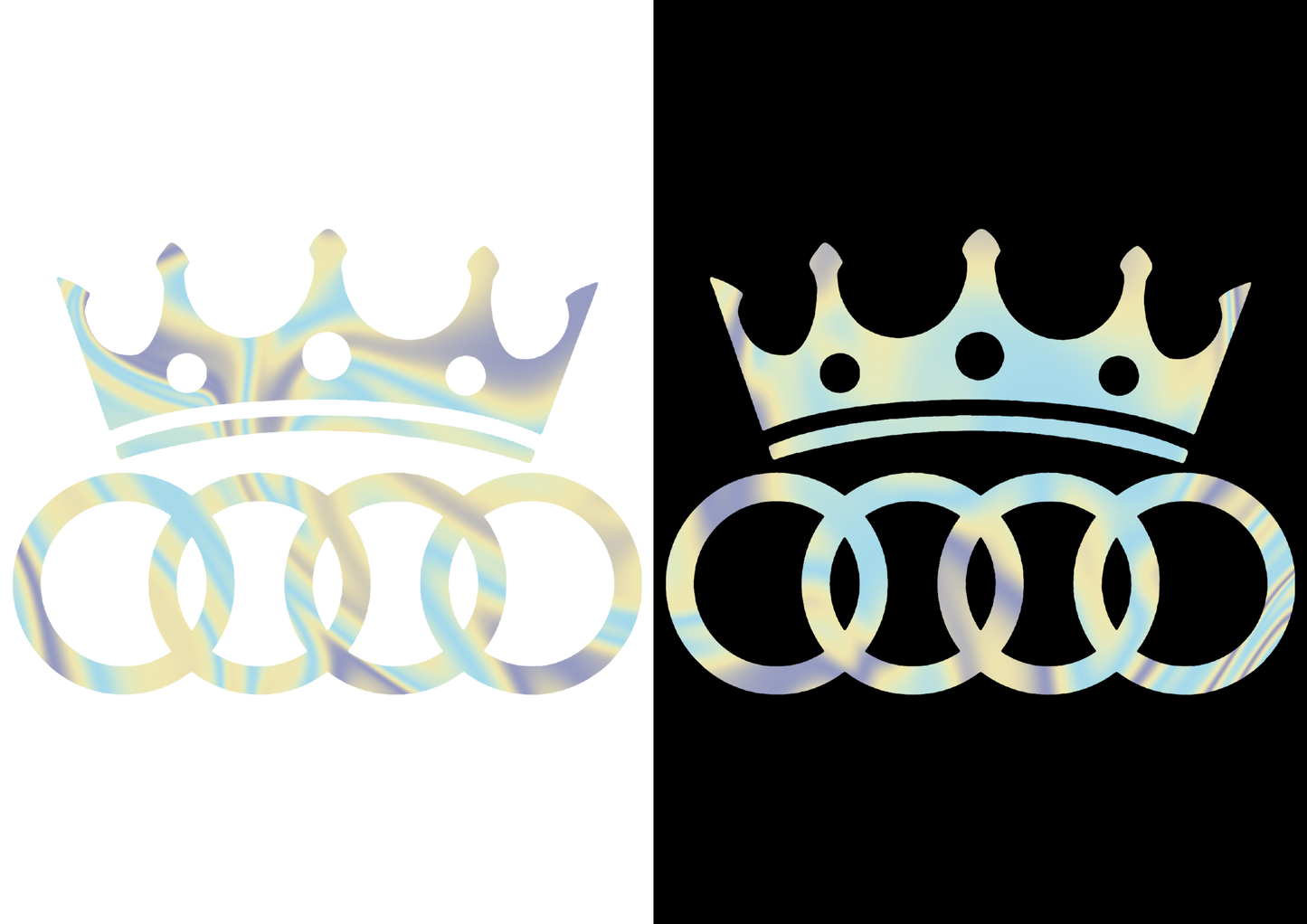 Sticker - AUDI CROWN