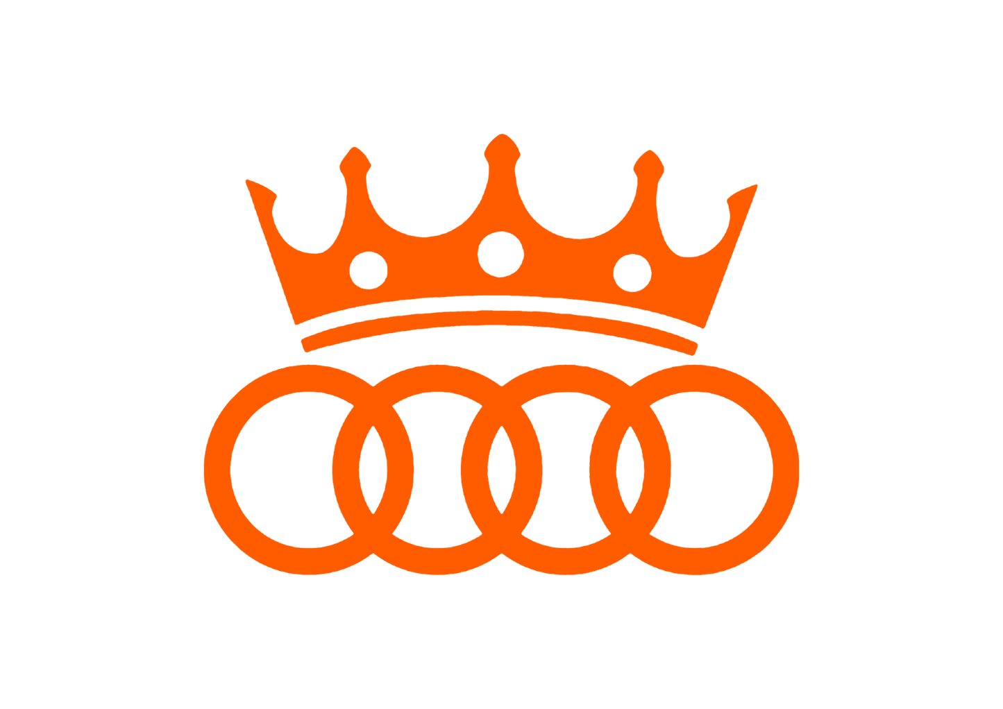 Sticker - AUDI CROWN