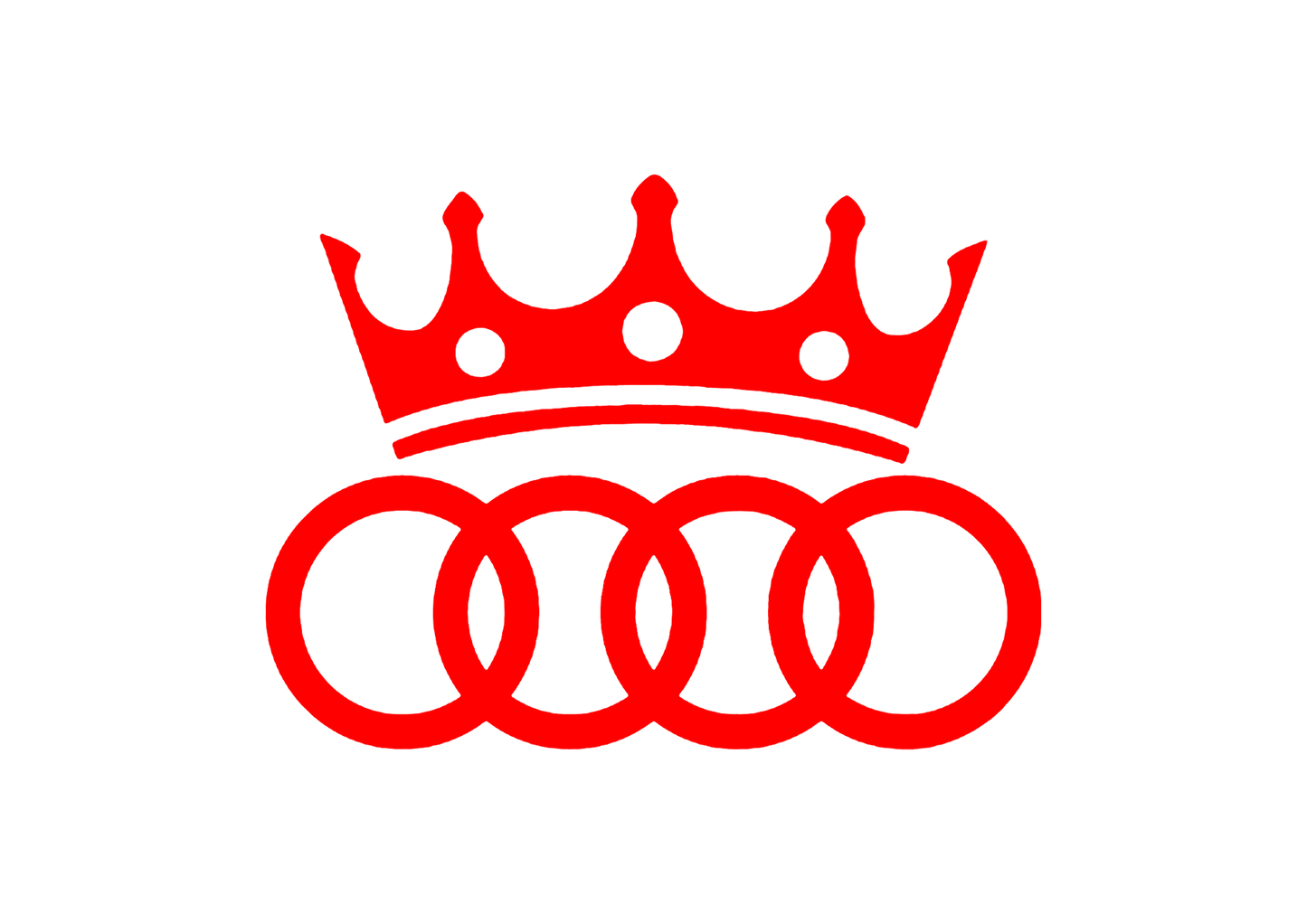 Sticker - AUDI CROWN