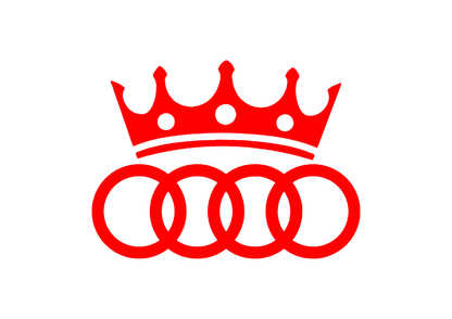 Sticker - AUDI CROWN