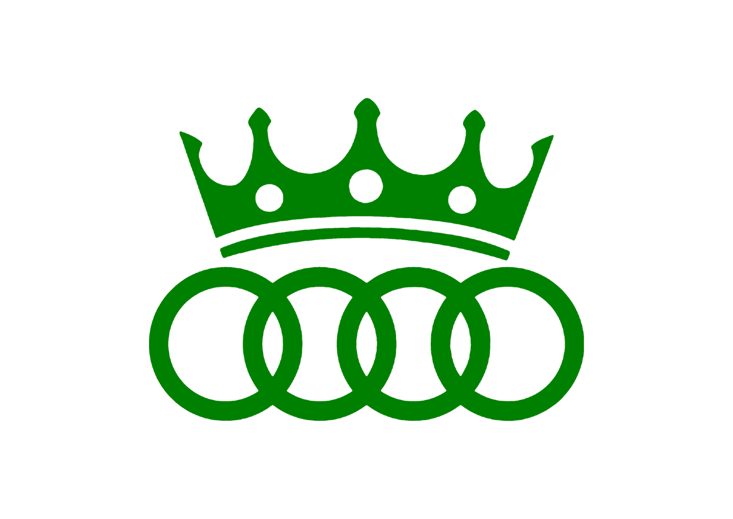 Sticker - AUDI CROWN