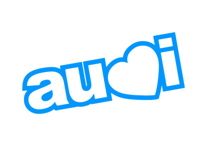 Sticker - AUDI HEART 2