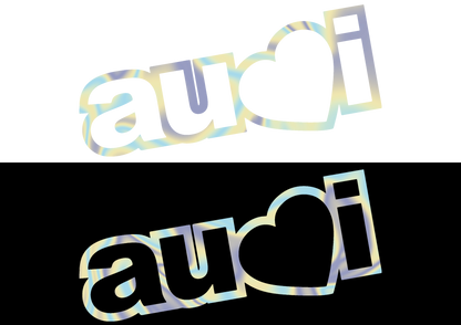 Sticker - AUDI HEART 2