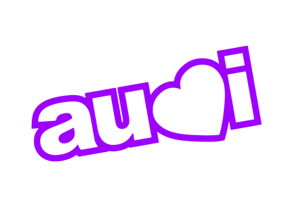 Sticker - AUDI HEART 2