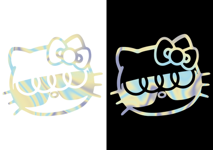 Sticker - AUDI HELLO KITTY