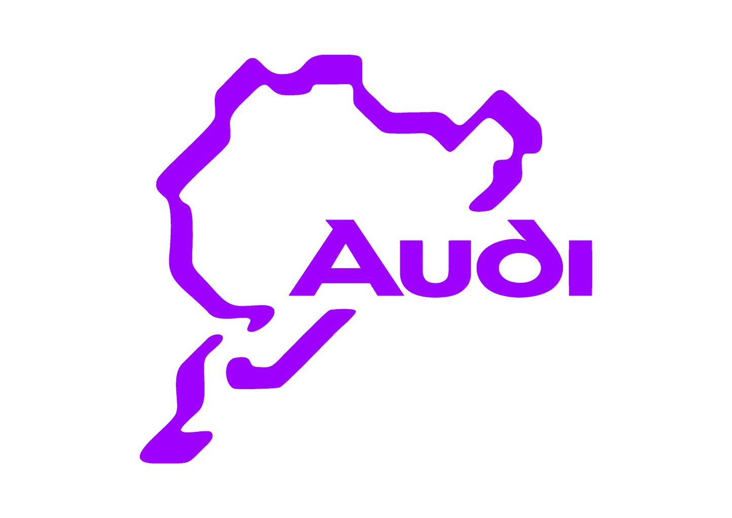 Sticker - AUDI NURBURGRING