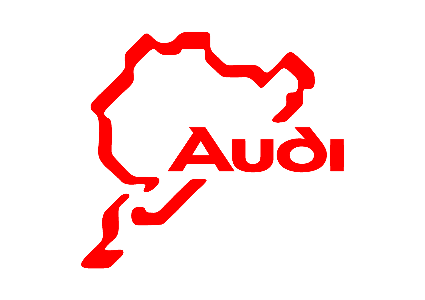 Sticker - AUDI NURBURGRING