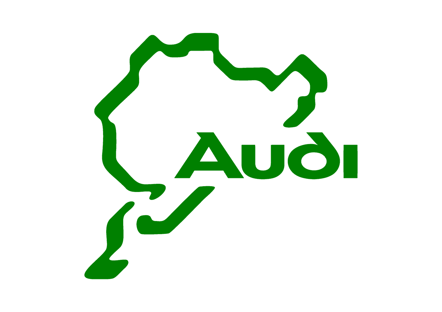 Sticker - AUDI NURBURGRING