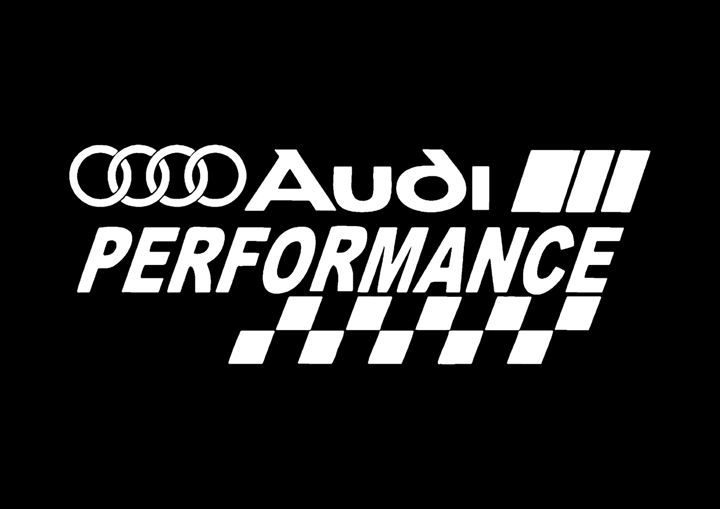 Sticker - AUDI PERFORMANCE